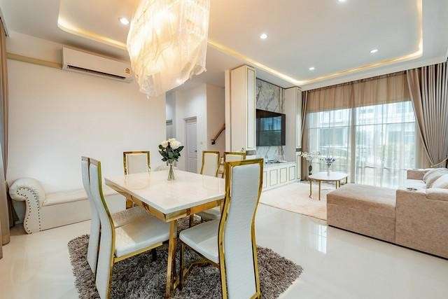 Sm272 ให้เช่าบ้านเดี่ยว หมู่บ้านแกรนดิโอ 4 ห้องนอน  รามอินทรา-วงแหวน  อนุญาตเลี้ยงสัตว์ได้
