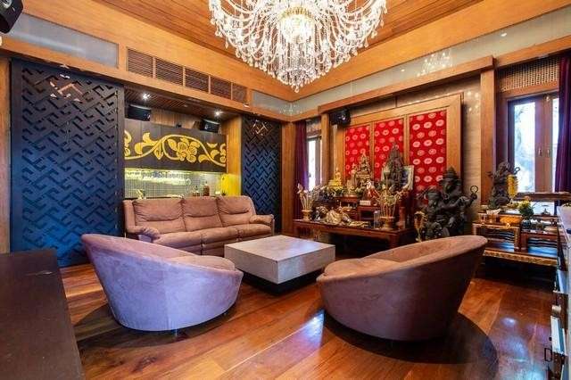 Sm312  ขายบ้านหรูสไตล์รีสอร์ท พื้นที่เกือบ 1 ไร่   5 ห้องนอน โครงการบ้านนวลจันทร์ พร้อมสระว่ายน้ำ