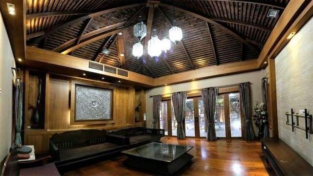 Sm312  ขายบ้านหรูสไตล์รีสอร์ท พื้นที่เกือบ 1 ไร่   5 ห้องนอน โครงการบ้านนวลจันทร์ พร้อมสระว่ายน้ำ