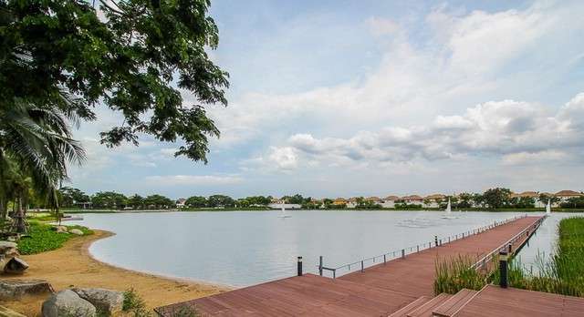 Sm345  ให้เช่าบ้านเดี่ยว 2ชั้น หมู่บ้านมัณฑนา เลค วัชรพล สุขาภิบาล5  ใกล้ทางด่วน จตุโชติ