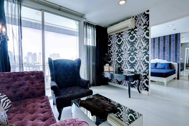 รหัส JIEW237ขาย CONDO D65 ห้องขนาด 46.6ตรม. แบบ 1 ห้องนอน 1ห้องน้ำ ชั้น8