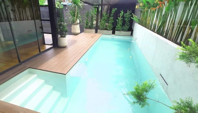 ขายบ้านเดี่ยว 2 ชั้น เนื้อที่ 73 ตร.วา ถนนสุขุมวิท 77 อ่อนนุช 17 สไตล์ Modern Loft พร้อมสระว่ายน้ำ เข้า-ออกได้หลายทาง ใกล้ห้างธัญญาพาร์ค (AH-T1378)