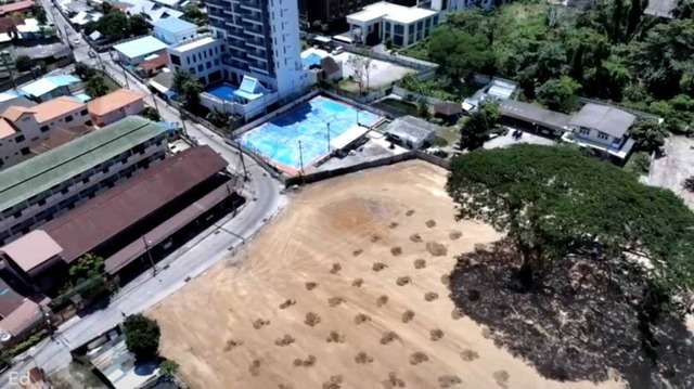 ขายที่ดินติดถนนสุขุมวิท พัทยาเหนือ ทำเลเยี่ยม ราคางาม ติดถนนสองด้าน