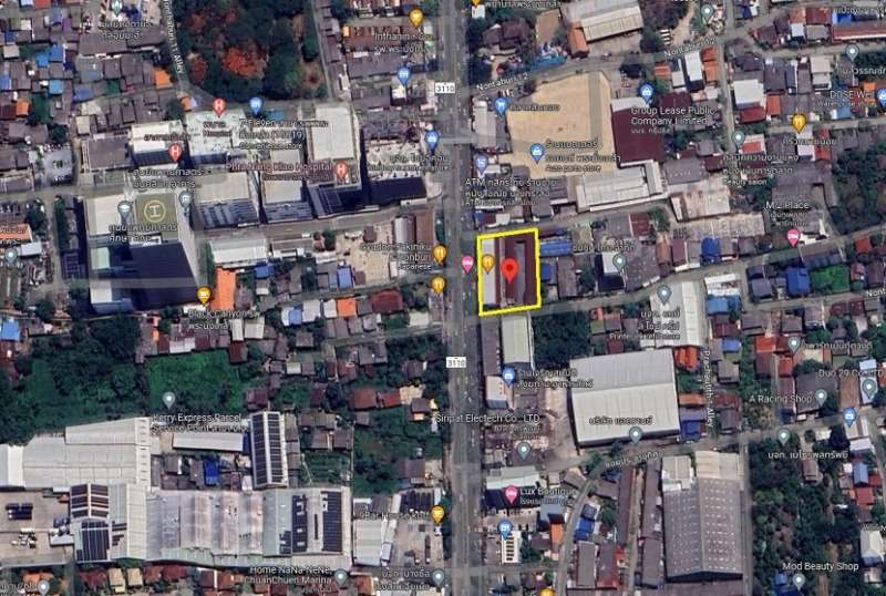 82231 – ขายที่ดินแปลงสวย 1-1-40 ไร่ ติดถนนสนามบินน้ำ บางกระสอ นนทบุรี ตรงข้าม รพ.พระนั่งเกล้า