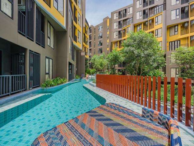 For Rent : Wichit, The Base Central Phuket, 1 Bedroom 1 Bathroom, 3rd flr.