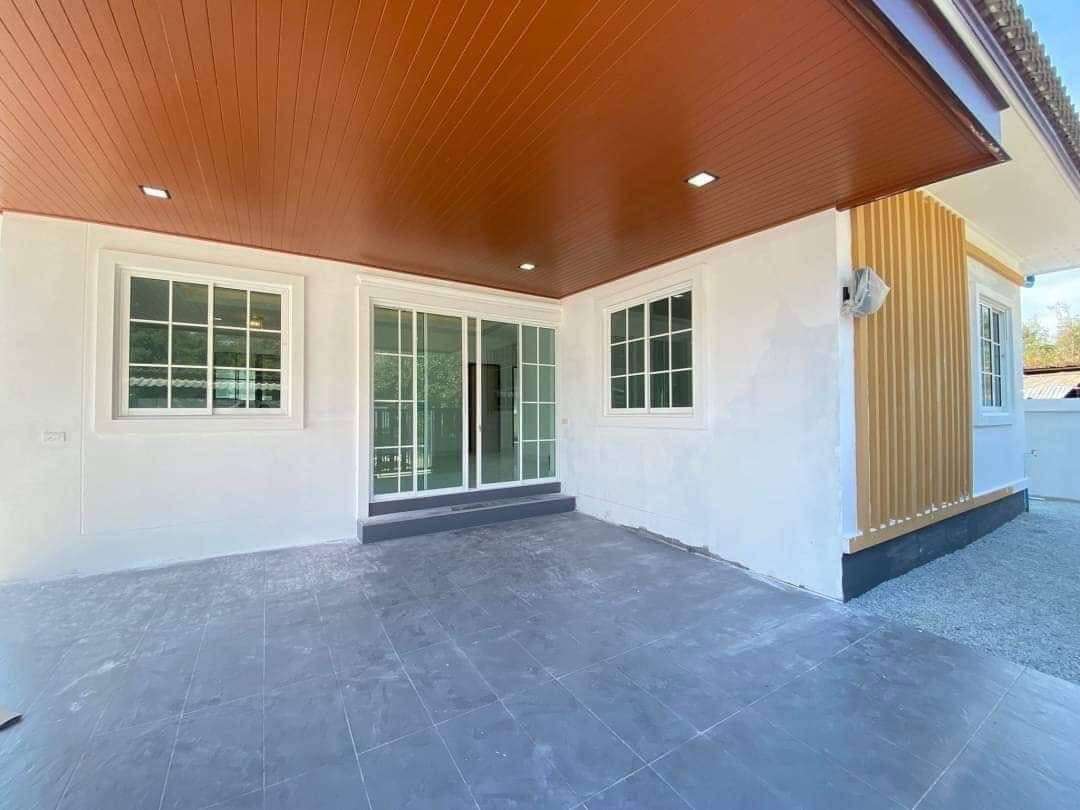 บ้านใหม่สร้างพร้อมอยู่ บ้านเดี่ยวมือ1 พิกัด โรงโป๊ะ-ตะเคียนเตี้ย