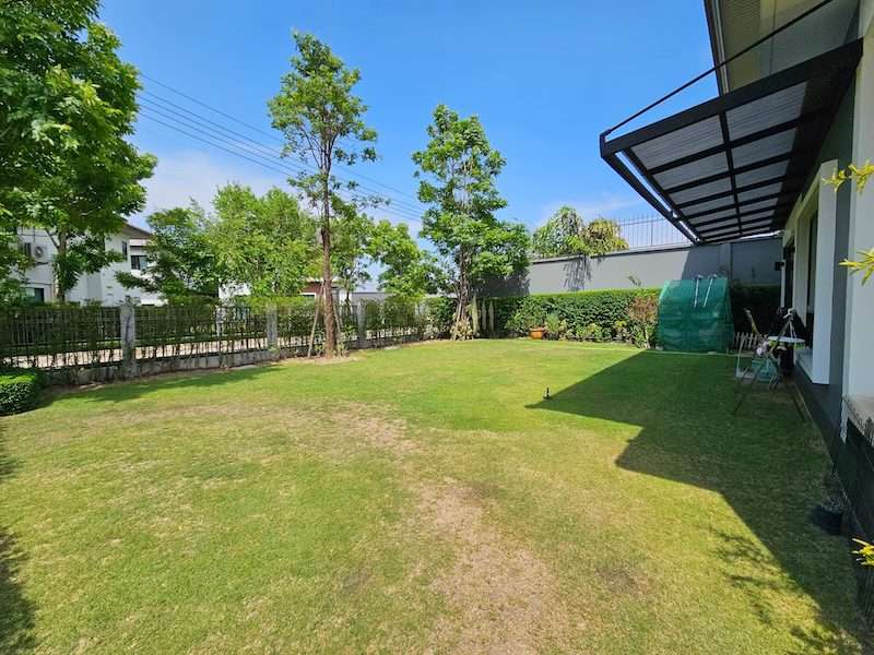 BS666 ขายบ้านเดี่ย 2ชั้น บุราสิริราชพฤษ์ 345 หลังมุม 3ห้องนอน 3ห้องน้ำ ใกล้ โรบินสันราชพฤกษ์ 345 ปากเกร็ด นนทบุรี