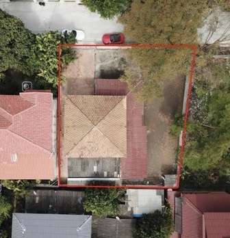 ขายที่ดินพร้อมบ้านเนื้อที่ 152 ตรว ซอยรามคำแหง 118 ใกล้โรงเรียนนานาชาติ Ascot นานาชาติ Wellington รถไฟฟ้าปากซอย ที่แปลงสวยอยู่สุดซอยสงบ