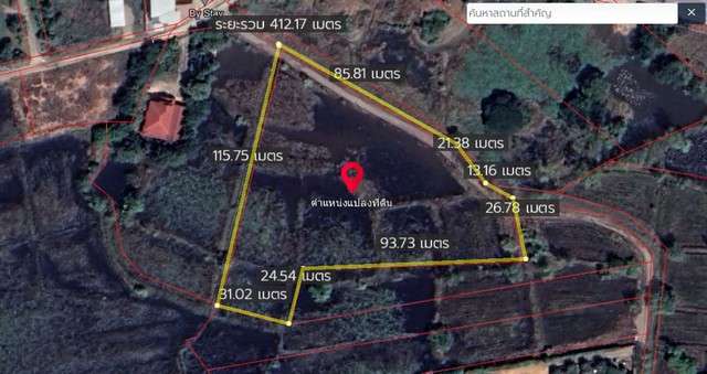 ขายที่ดินนาเกือบ 5ไร่ 8ล้านบาท ใกล้ถนนบายพาสโรบินสัน-ขี้เหล็กใหญ่ ต.ในเมือง อ.เมือง ชัยภูมิ