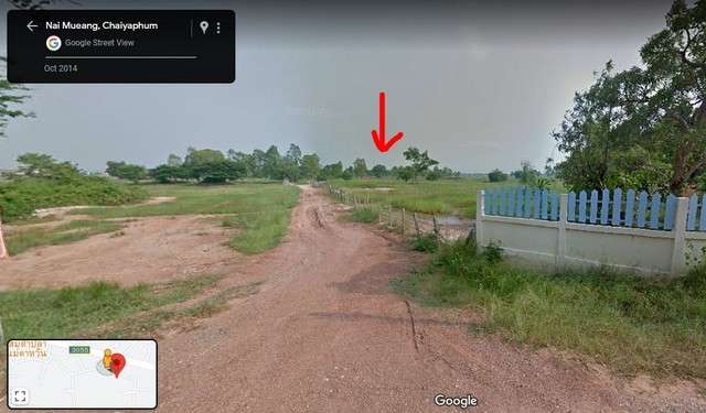 ขายที่ดินนาเกือบ 5ไร่ 8ล้านบาท ใกล้ถนนบายพาสโรบินสัน-ขี้เหล็กใหญ่ ต.ในเมือง อ.เมือง ชัยภูมิ