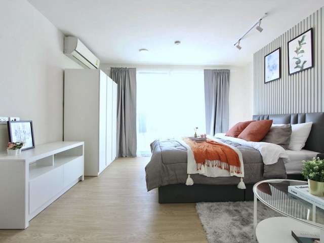 รหัส JIEW313 ขาย Ratchada Orchid ห้องขนาด 30ตรม. แบบ 1 ห้องนอน 1ห้องน้ำ ชั้น6