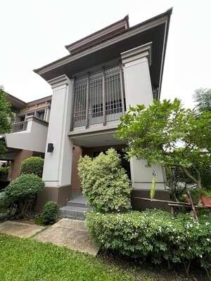 WW725JP ขายด่วน บ้านเดี่ยว โครงการ นันทวัน ปิ่นเกล้า-ราชพฤกษ์ ติดถนนบรมราชชนี
