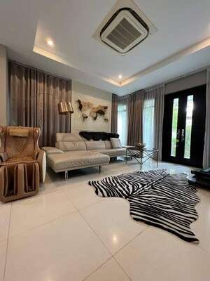 WW725JP ขายด่วน บ้านเดี่ยว โครงการ นันทวัน ปิ่นเกล้า-ราชพฤกษ์ ติดถนนบรมราชชนี