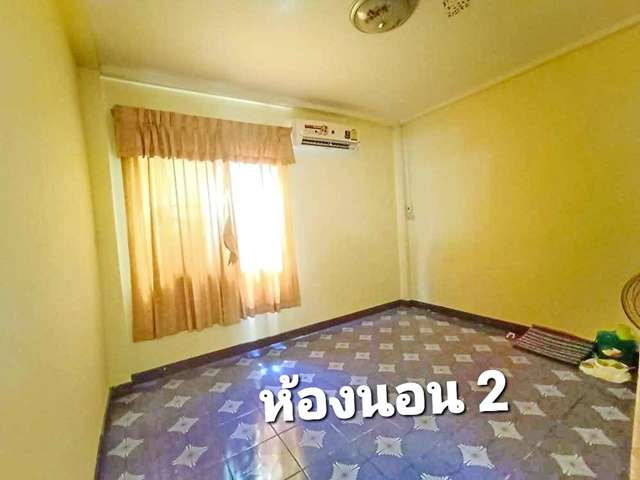 วัดบางเกลือ ให้เช่า-ขาย บ้านชั้นเดียวหลังมุม ดาดฟ้า สวนริมคลองร่มรื่นมาก 58ต.ร.ว  บางวัว บางปะกง