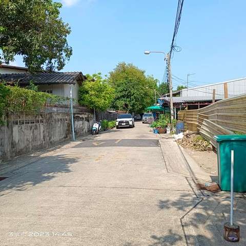 ที่ดิน 125 ตารางวา ซอยนาคนิวาส37 แยก1-6 (ซอยสหกรณ์) เหมาะสำหรับที่อยู่อาศัย อาคาร โกดังฯ