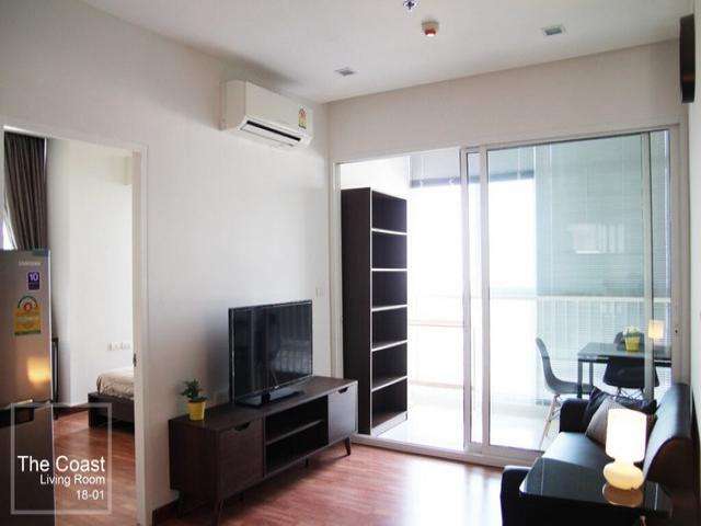 คอนโดเช่าThe Coast Bangkok เฟอร์ครบ พร้อมอยู่ ( C4003 )