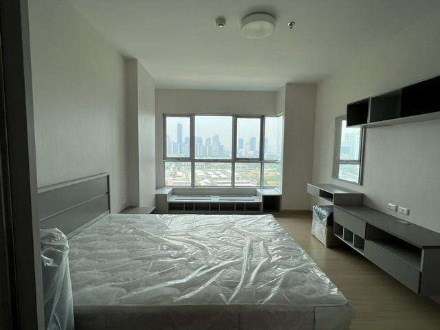 Condo for sales ขายคอนโดศุภาลัยเวอเรนด้าพระราม 9 ห้องใหม่ยังไม่เคยเข้าอยู่ อยู่ชั้นที่18 จาก 31 ชั้น ชั้น 18 ตึก B สภาพใหม่เอี่ยม วิวหันไปทางสำนักงานรฟม.ไม่มีตึกสูงบัง