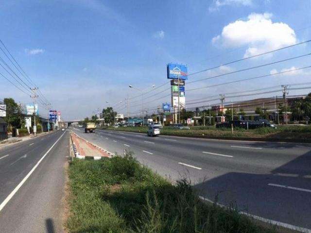 ให้เช่าที่ดิน 7ไร่ ริมถนนใหญ่บรมราชชนนี ตรงข้ามHomepro พุทธมณฑล สาย5 อ.สามพราน นครปฐม เหมาะ ทำธุรกิจ เช่าระยะยาวได้