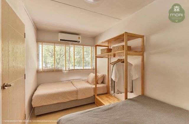 CM04056 ขายดาวน์ โมริ คอนโดมิเนียม Mori Condo ห้อง Type B One Bedroom Family ชั้น 7 คอนโดสไตล์ญี่ปุ่น ใกล้รถไฟฟ้าสายสีชมพู