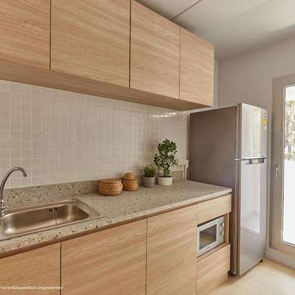 CM04056 ขายดาวน์ โมริ คอนโดมิเนียม Mori Condo ห้อง Type B One Bedroom Family ชั้น 7 คอนโดสไตล์ญี่ปุ่น ใกล้รถไฟฟ้าสายสีชมพู