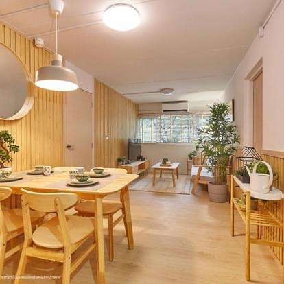 CM04056 ขายดาวน์ โมริ คอนโดมิเนียม Mori Condo ห้อง Type B One Bedroom Family ชั้น 7 คอนโดสไตล์ญี่ปุ่น ใกล้รถไฟฟ้าสายสีชมพู