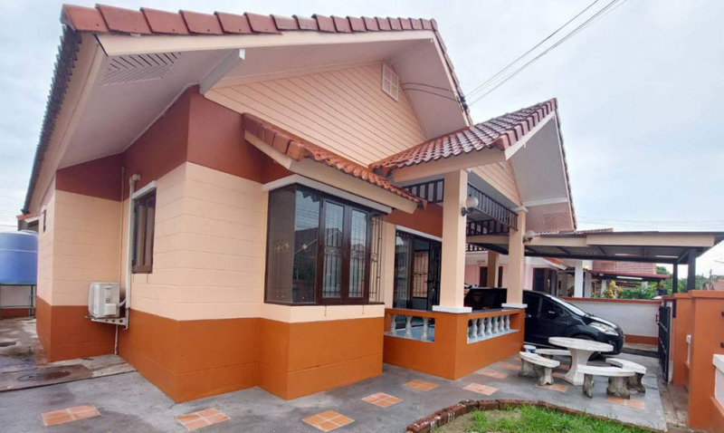 ขายบ้านเดี่ยว ใกล้ท่าเรือแหลมฉบัง ใกล้ฮาเบอร์มอลล์ ใกล้แม็คโคร แหลมฉบัง โทร 0847381921