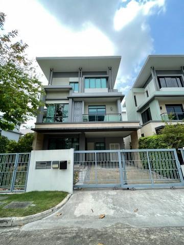 House for rent ขายบ้านเดี่ยว3ชั้นโครงการนาราสิริโทเพียรี่ บ้านหลังมุม หันหน้าทิศเหนือ ใกล้ทางด่วนรามอินทรา-อาจณรงค์
