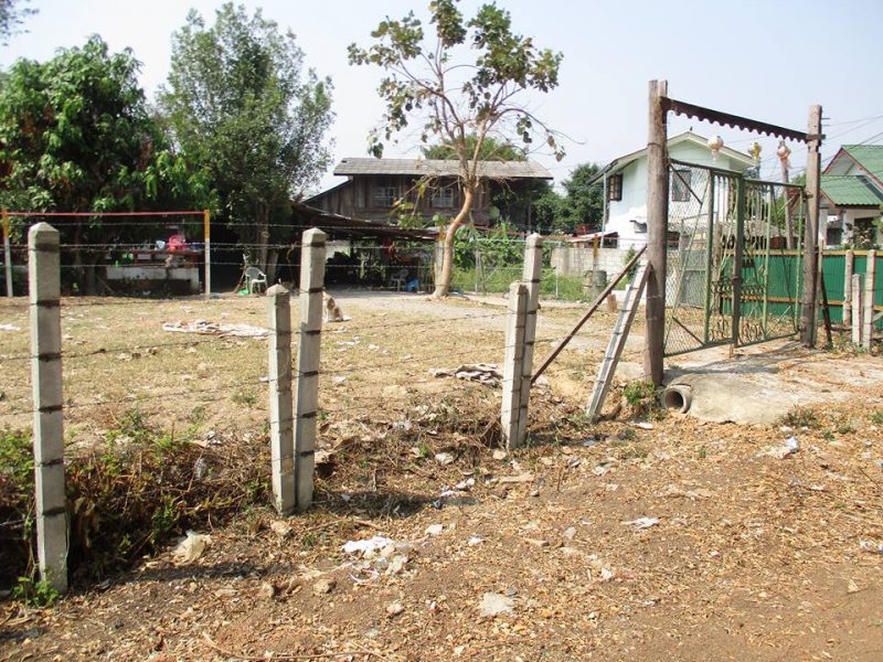 ขายที่ดินเปล่า  ใกล้สถานีรถไฟเชียงใหม่