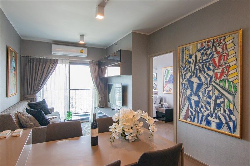 ให้เช่าคอนโดพร้อมอยู่-Ideo Sukhumvit93-BTSบางจาก 2นอน2น้ำ-Condo for rent-BTS Bangchak 2bedroom