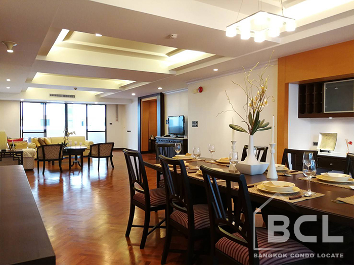 Apartment 3 Bedroom for Rent at Hawaii Tower Sukhumvit 23, BTS Asoke