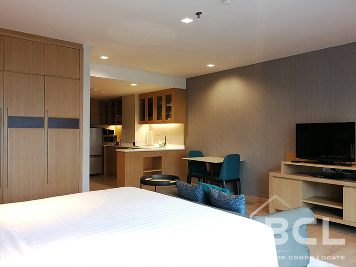 Spacious Studio Room for Rent at Shama Lakeview Asoke Bangkok