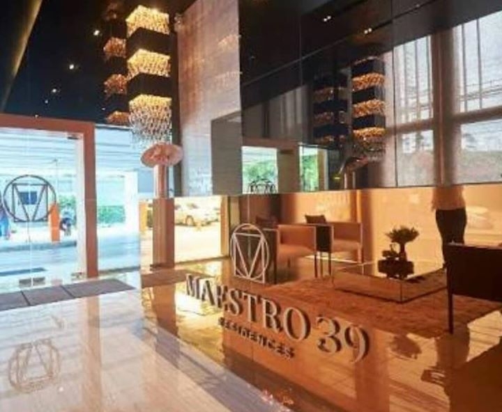 ขายคอนโดพร้อมอยู่ Maestro 39 Residence – Condo for sale Maestro 39 Residence (pet friendly)