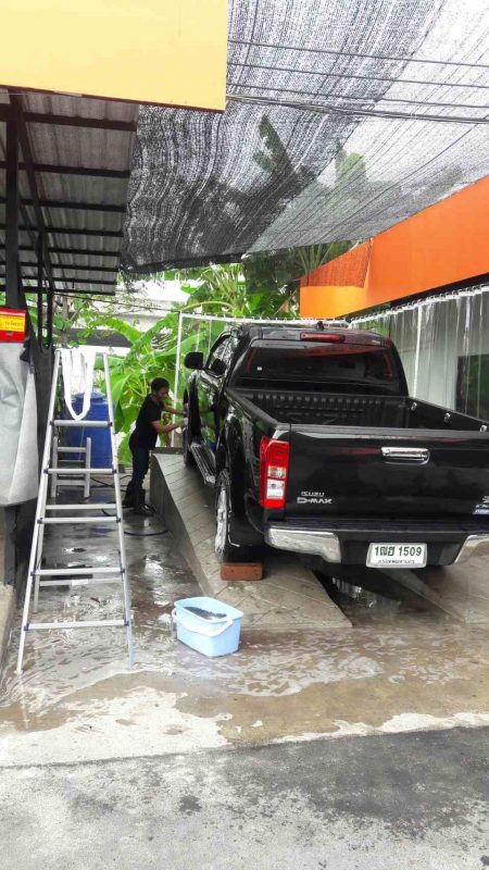 เซ้งด่วน ‼️ กิจการร้านล้างรถ พร้อมอุปกรณ์-พนักงาน @เขตสายไหม ( ถนนจตุโชติ )