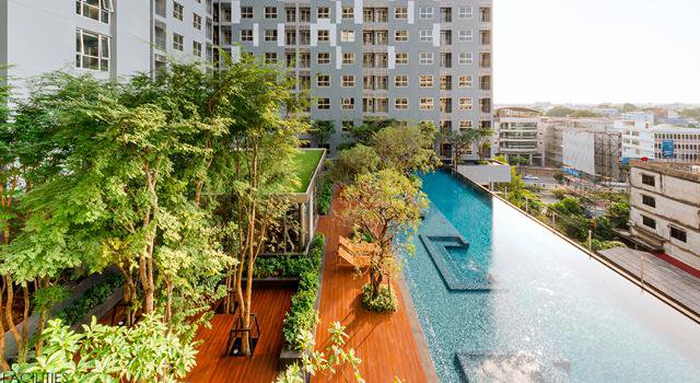 ขาย ISSI condo สุขสวัสดิ์ ติดแนวรถไฟฟ้าMRTสายสีม่วง เตาปูน-ราษฎร์บูรณะ ชั้น3 เนื้อที่ 25ตรม. เป็นห้องเปล่า แอร์1ตัว ครัว build-in แถมผ้าม่าน ราคา 1.75