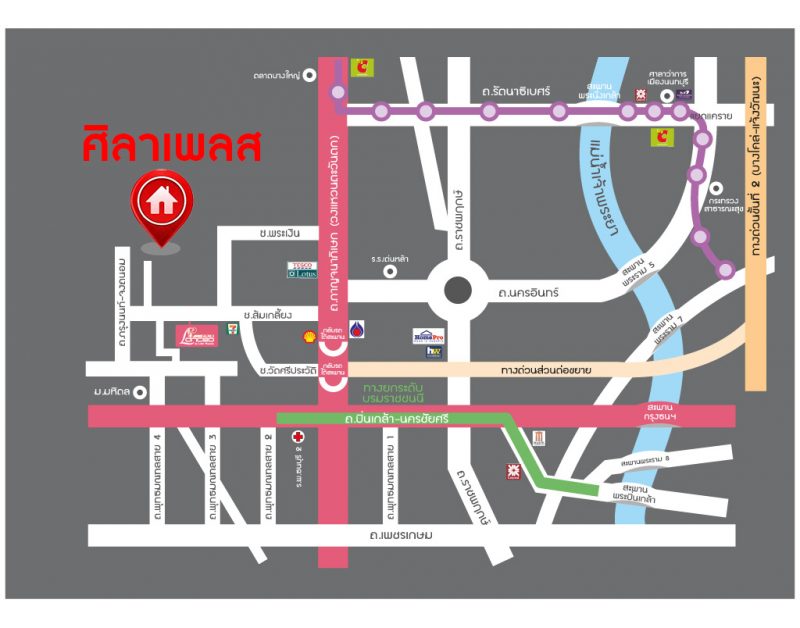 ม.ศิลาเพลส ปิ่นเกล้า-วงแหวน จอดรถได้ 2 คันพร้อมเฟอร์นิเจอร์บิ้วอินท์ บนทำเลสุดสะดวกสบาย เข้า-ออกได้หลายเส้นทางทั้ง ซ.วัดพระเงิน ,ซ.วัดส้มเกลี้ยง และศาลายา