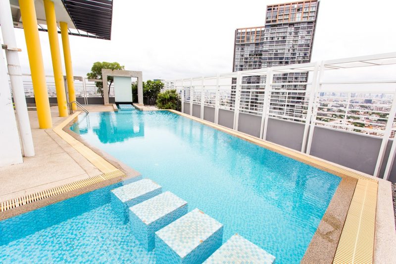 คอนโดสุดหรู ห้องใหญ่ เนื้อที่ 36 sqm. The Zest Condo ลาดพร้าว 7 เพียงลากกระเป๋ามาก็พร้อมเข้าอยู่ได้ทันที