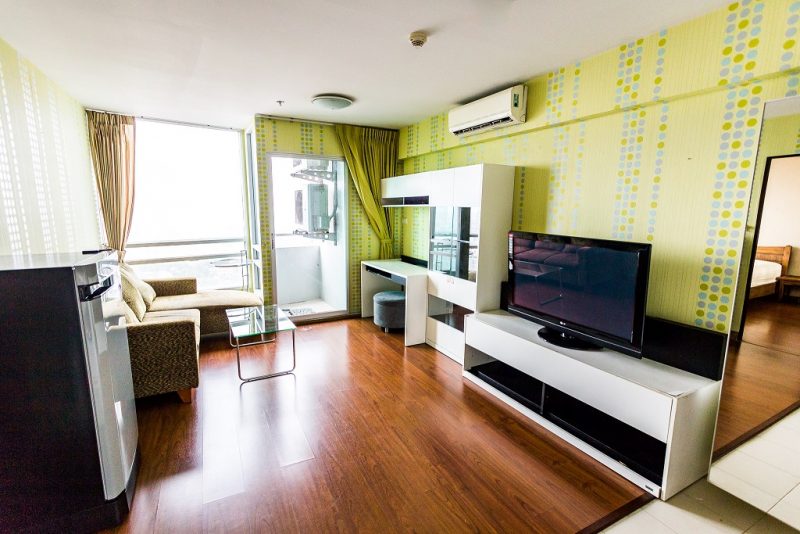 คอนโดสุดหรู ห้องใหญ่ เนื้อที่ 36 sqm. The Zest Condo ลาดพร้าว 7 เพียงลากกระเป๋ามาก็พร้อมเข้าอยู่ได้ทันที