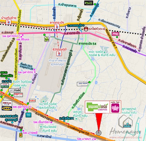 ขายที่ดิน 7-2-59 ไร่ หมู่บ้าน ออร์คิด วิลล่า บางนา-ตราด กม. 24 ( ORCHID VILLA )