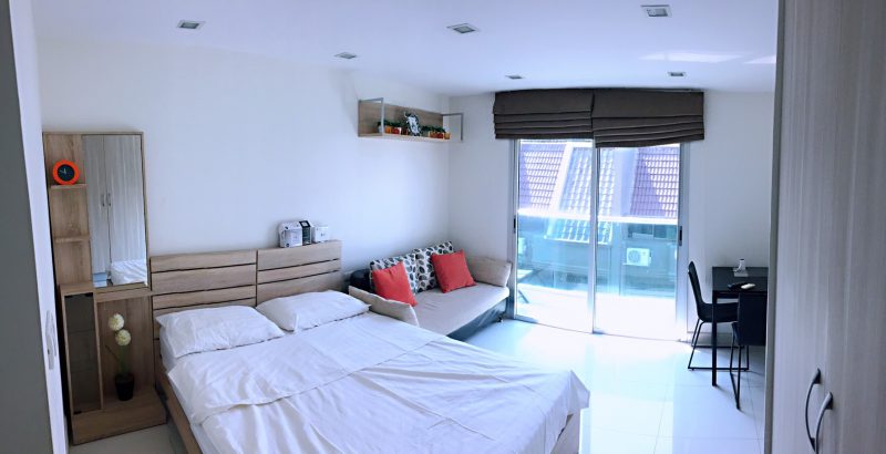 คอนโดสตูดิโอให้เช่า ขนาด 26 ตรม ลากูน่าเบย์ 1, Condo studio for rent 26 Sqm Laguna Bay 1 in Pattaya