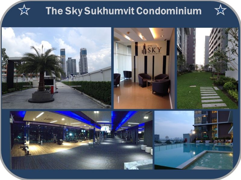 คอนโด โครงการ THE SKY SUKHUMVIT Condominium (คอนโดเดอะสกาย สุขุมวิท) เฟอร์ฯครบ ราคาถูกพิเศษ