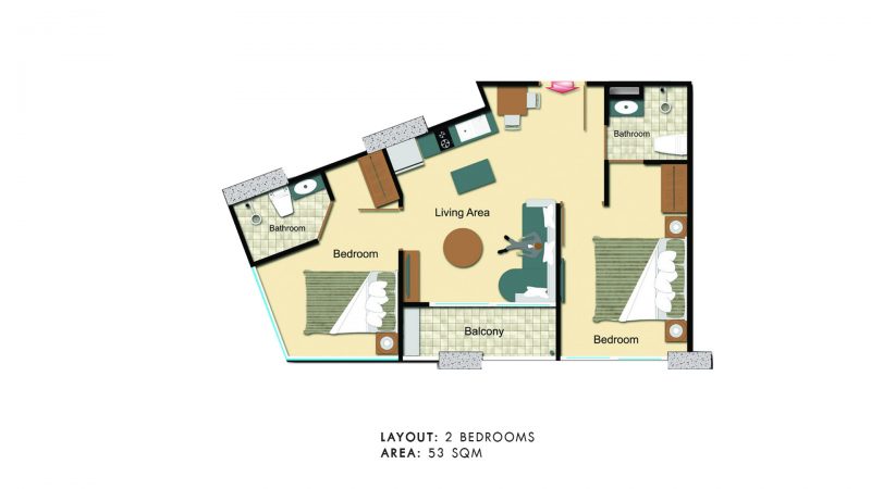 คอนโดสำหรับเช่า 2 ห้องนอน The Cloud Condominium Pattaya (เดอะ คลาวด์ คอนโดมิเนียม พัทยา)