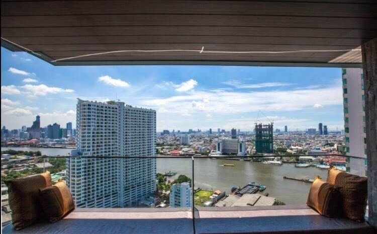 Sale the Best view at Water Mark condo near to Magnolias Waterfront Residences Icon Siam.