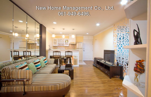 For Rent  Waterford Diamond Condominium 2Bedrooms 1baths Near BTS Promphong
