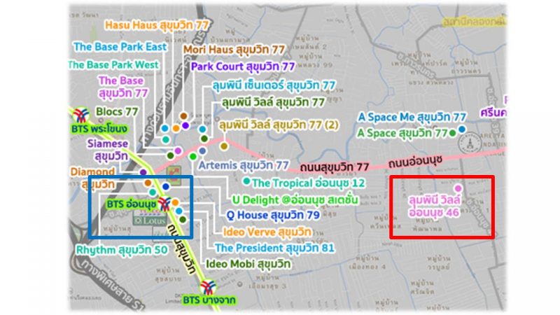 ลุมพินี วิลล์ อ่อนนุช 46 เฟอร์ครบ พร้อมอยู่