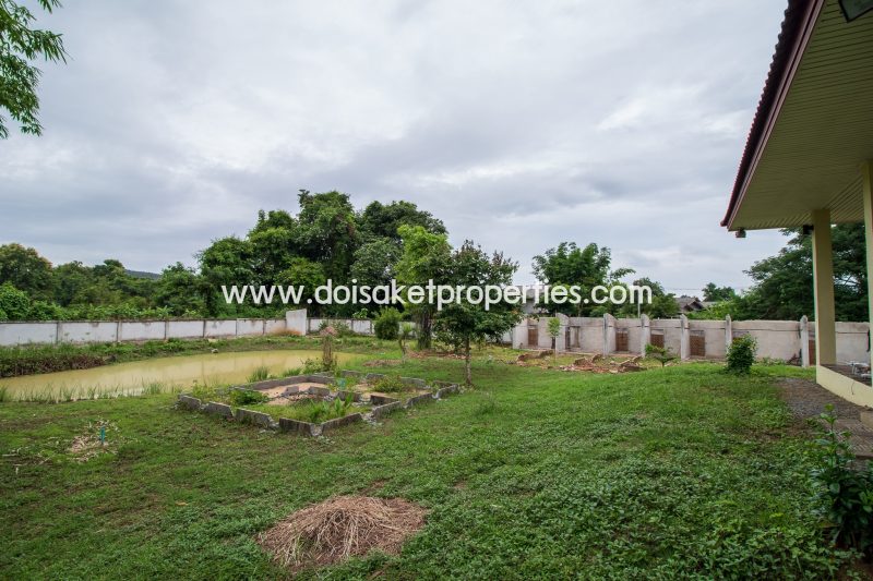 #REDUCERD House for sale with mountain views in Doi Saket.