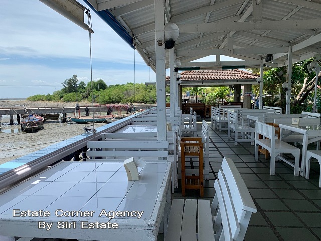 ที่ดินพร้อมสิ่งปลูกสร้างและร้านอาหารบ้านมณีซีฟู๊ดพร้อมใบอนุญาตให้ปลูกสร้างสิ่งล่วงล้ำลำแม่น้ำ