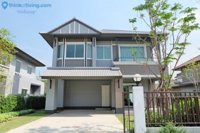 For Rent เช่า บ้านเดี่ยวพร้อมเข้าอยู่ Ekachai area 42,000THB Grand Chuanchuen Ekachai 43Ready to move in fully furnish.