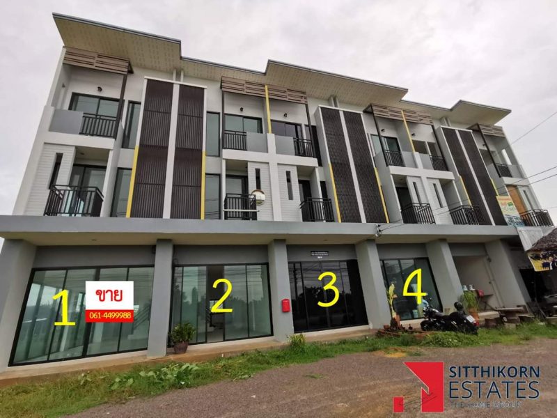 ?#ขายตึกแถว อาคารพาณิชย์ 3 ชั้น อำเภอเมือง  จังหวัดราชบุรี