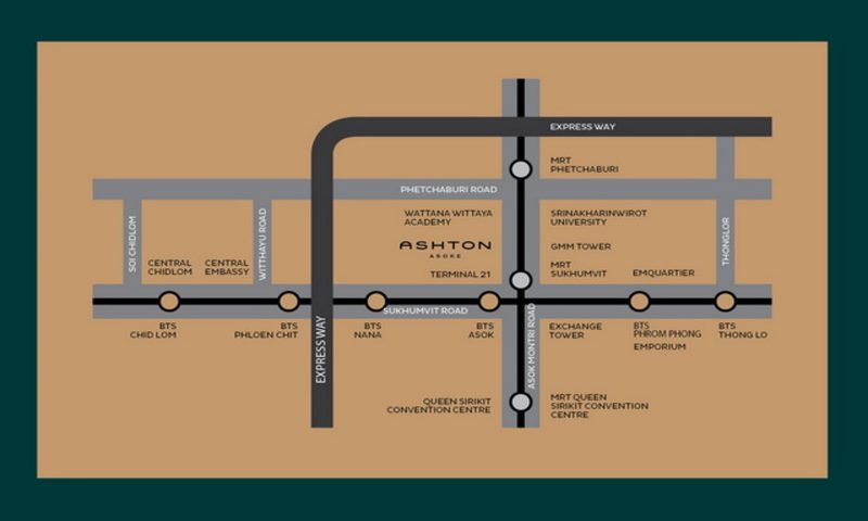 ให้เช่าคอนโด ASHTON ASOKE (แอชตัน อโศก) คอนโด Super Luxury ใจกลางแยกอโศก ติด MRT สุขุมวิท และ BTS อโศก