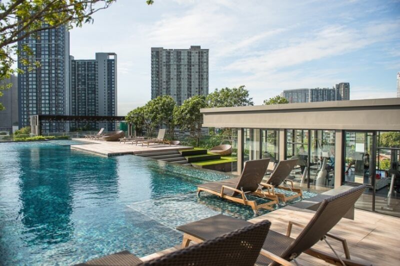 ? ให้เช่า ? FOR RENT THE BASE Park West – Sukhumvit 77 | 16,000 THB/Month